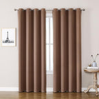 ChrisDowa Room Darkening Curtains 102 Inches Long 2 Panels Set by ChrisDowa