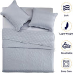 CHIXIN Oversized Bedspread Coverlet Set King Size - Image 3
