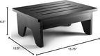 Holana 6.5" Wooden Step Stool for Adults- 500 Lbs One Step Stools for High Bed - Image 7