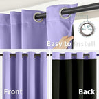 BGment Short 100% Blackout Curtains - Image 6