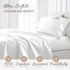 Linen Market Brushed Microfiber Full Sheet Set 4 Piece – Oeko-TEX Certified - Image 8