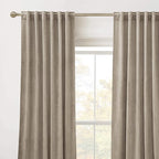 RYB HOME Heavy Duty Velvet Curtains & Drapes, Room Darkening Noise Reducing - Image 2