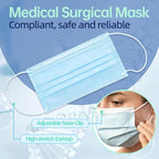 Jointown Disposable Face Masks, ASTM Level 2 Surgical Mask - Image 3