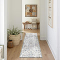 jinchan Kalen Runner Rug 2x5 Washable Hallway Rug Vintage Indoor Thin Retro by JINCHAN