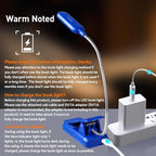 VAVOFO Rechargeable Book Light for Reading in Bed Kids, 7 LED Reading Light - Image 5