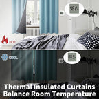 BGment Short 100% Blackout Curtains - Image 4