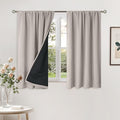 BGment Short Blackout Curtains for Bedroom, Thermal Insulated Full Room by BGment