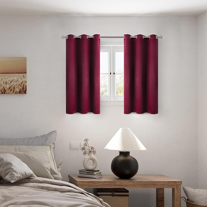 BGment Short 100% Blackout Curtains - Image 2
