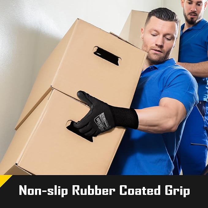 COOLJOB 60 Pairs Safety Work Gloves Pack Bulk - Image 3