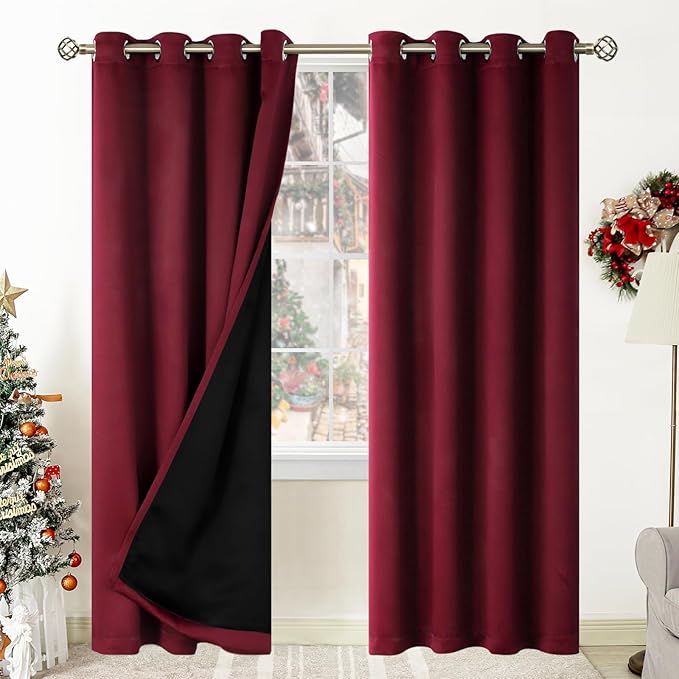 BGment Thermal Insulated 100% Blackout Curtains by BGment