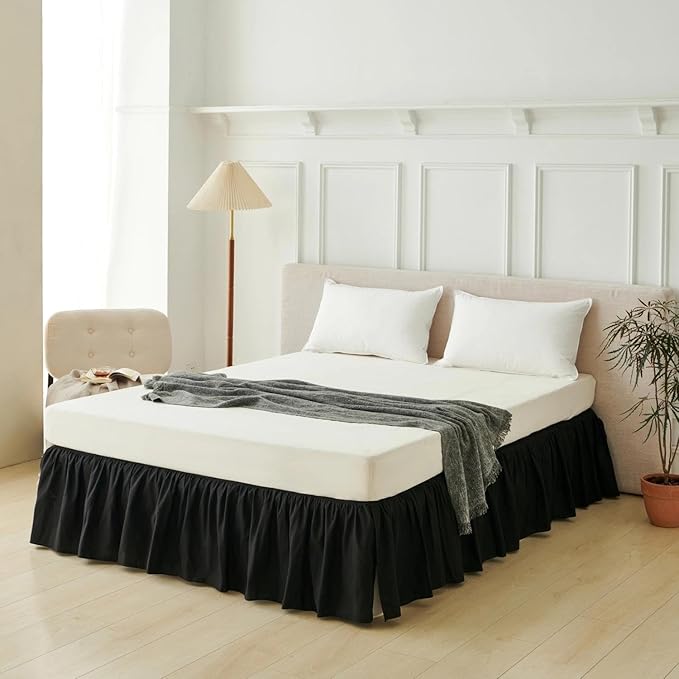 Bed Skirt Full Size Ruffled Bed Skirt - Image 6