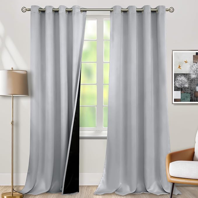 BGment Thermal Insulated 100% Blackout Curtains by BGment