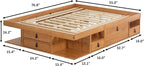 memomad Bali Storage Platform Bed - Image 2