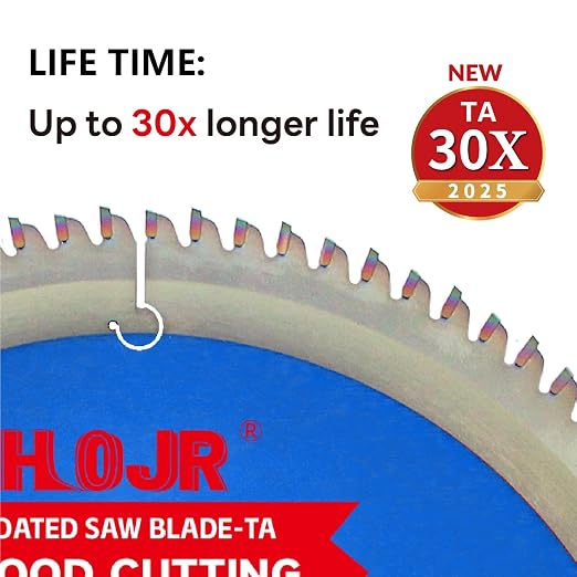 2-Pack 10" 60T & 90T 5/8" Arbor Woodworking Circular Saw Blade, - Image 4