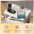 WLIVE Night Stand Set 2, Nightstands - Image 4