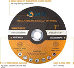 S SATC 7" Cutting Wheel 25 PCS Metal Cutting Blade 7 x 1/16 x 7/8 inch Cutting - Image 3
