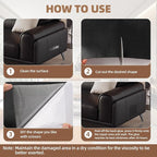 Leather Repair Patch, 17X158 inch Strong Sticky Repair Patch Self Adhesive - Image 5