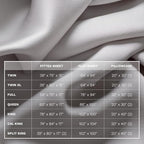 LUXOME Luxury Sheet Set | 100% Rayon from Bamboo | California King - Image 3