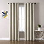 ChrisDowa Room Darkening Curtains 120 Inches Long 2 Panels Set by ChrisDowa