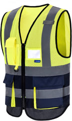 A-SAFETY High Visibility Mesh Safety Reflective Vest - Image 6