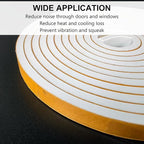 Weather Stripping Door Seal Strip, Strong Adhesive, Weatherproof, Gap Filler - Image 6