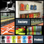 YOWESHOP High Reflective Visibility Safety Vest Custom Your Logo Safety Workwear - Image 6