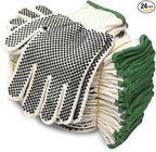 Evridwear Cotton Polyester String Knit Shell Safety Protection Work Gloves by Evridwear