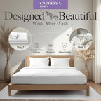 Carressa Linen 100% Egyptian Cotton King Size Sheets Set - Image 7