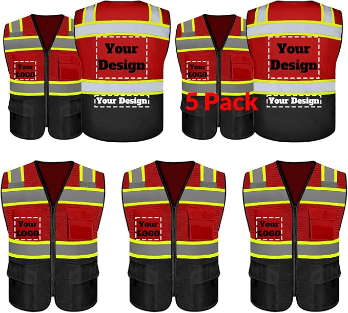 Safety Vest Customize Logo by evershare