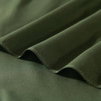 TSUTOMI Green Bed Skirt Twin Size Ruffled Bed Skirt - Image 5