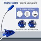 VAVOFO Rechargeable Book Light for Reading in Bed Kids, 7 LED Reading Light - Image 4