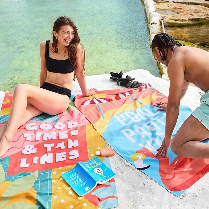 Dock & Bay Beach Towel - Image 2