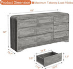 4 Piece Bedroom Set, Dresser and Nightstand Sets, Including Modern Wooden Large - Image 4