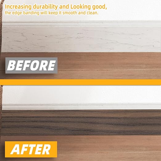 GSCIT Club Walnut Wallpaper, 2.4 inch X 100ft Self Adhesive Wood Grain Repair - Image 3