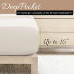 Linen Market Double-Brushed Microfiber Queen Sheet Set 4 Piece – Oeko-TEX - Image 5
