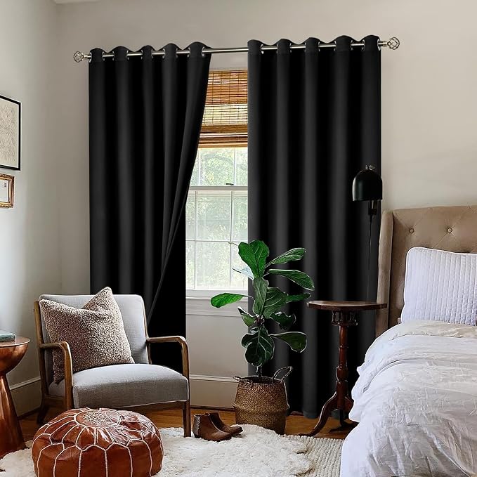 BGment Thermal Insulated 100% Blackout Curtains - Image 2