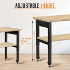 SPECRAFT Adjustable 2-Tier Workbench - Image 5