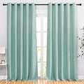NICETOWN Room Darkening 118 inch Long Curtains, Grommet Thermal Drapes Weighted by NICETOWN