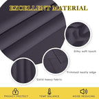 NICETOWN Greyish Purple Blackout Curtains - Image 2