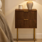 Masupu Night Stand, Mid-Century Modern Bedside Table - Image 6
