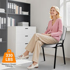 VINGLI Waiting Room Stacking Chairs, - Image 7