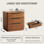 Nightstands Set of 2, Bedside Table - Image 2