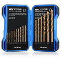 Cobalt Drill Bit Set, Stainless Steel, Cast Iron, Wood and Plastic, by MACXCOIP