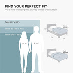 Bedsure GentleSoft Fleece Blanket Twin Size Mineral Blue - Image 9