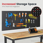 60 Inch Work Bench for Garage Adjustable Height Workbenches - Image 3