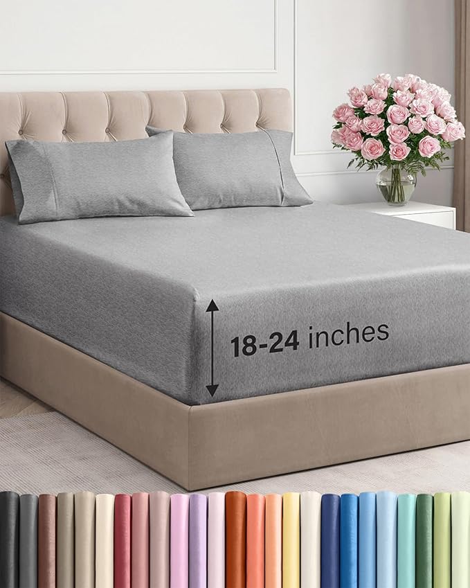 Extra Deep Twin Sheet Set by CGKUnlimited