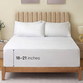 LuxClub 3 PC Extra Deep Pocket Twin Sheet Set, Deep Pockets Wrinkle Free by LuxClub