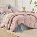 JOLLYVOGUE Twin XL Comforter Set, Ultra-Soft Bed in a Bag Twin XL Size 5 Pieces - Image 8