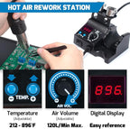 WEP 8858-V Hot Air Rework Station Kit - Image 5