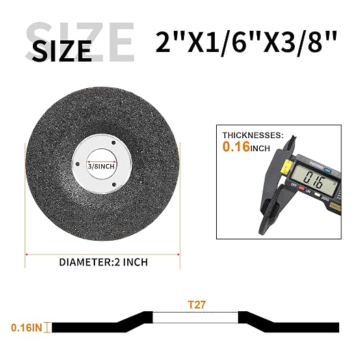 2" Die Grinder Grinding Wheel 15 Pcs, 2 inch Grinder Disc - Image 2